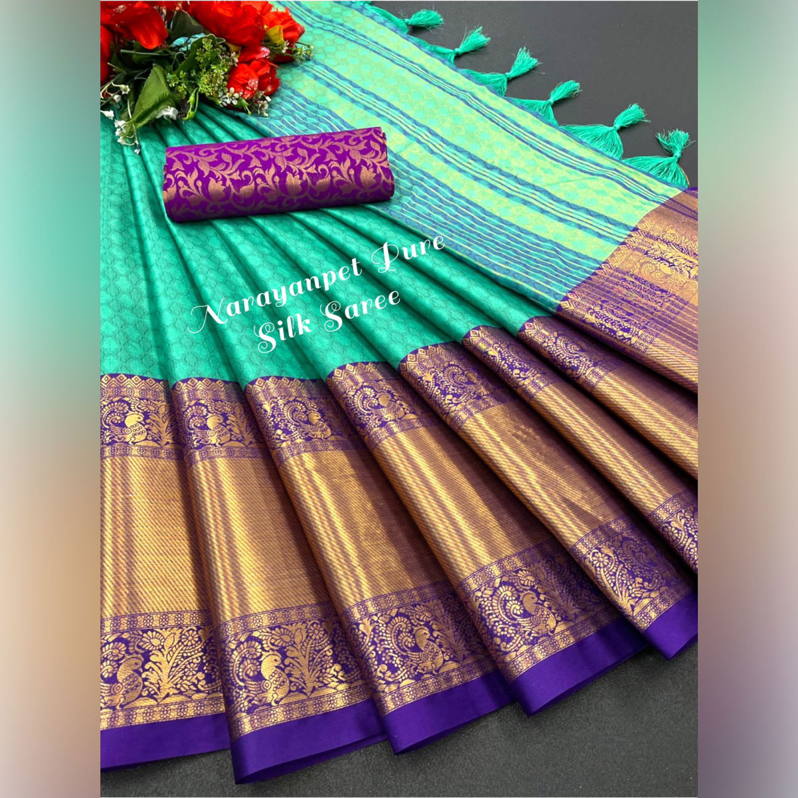 Aab Narayanpet Fancy Fancy Festive Wear Wholesale Sarees